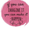 Imagine It Poster Print by Jelena Matic (12 x 12)
