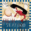 Order Seafood Poster Print by Dan DiPaolo (12 x 12)