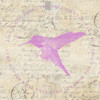 Love Bird Paper Poster Print by Taylor Greene (12 x 12)