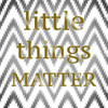 Little Things Matter Poster Print by Taylor Greene (12 x 12)