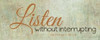 Listen Poster Print by Taylor Greene (10 x 20)