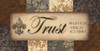 TRUST  NEUTRALS Poster Print by Taylor Greene (10 x 20)