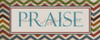 PRAISE Poster Print by Taylor Greene (10 x 20)