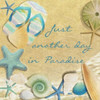 Just Another Day In Paradise Poster Print by Taylor Greene (12 x 12)