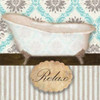 RELAX TUB A1 Poster Print by Taylor Greene (12 x 12)
