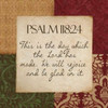 Psalm 118  C Poster Print by Taylor Greene (12 x 12)
