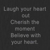 Laugh Your Heart Out Poster Print by Taylor Greene (12 x 12)