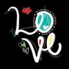 Love Hope B Poster Print by Enrique Rodriquez Jr (12 x 12)