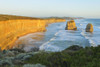 Limestone Stacks of the Twelve Apostles along the coastal shoreline at Princetown, Great Ocean Road in Victoria, Australia Poster Print by Raimund Linke (19 x 12)