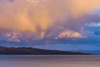 Cloud formations at sunset over the ocean at the Isle of Skye in Scotland, United Kingdom Poster Print by Raimund Linke (17 x 11)