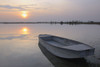 Rowboat on Neusiedler See, Burgenland, Austria Poster Print by Raimund Linke (19 x 12)