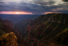 Lightning storm over the rim of the Grand Canyon; North Rim, Coconino County, Arizona, United States of America Poster Print by Ben Horton (18 x 12)