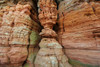 Sandstone Rock Formation, Altschlossfelsen, Eppenbrunn, Pfaelzerwald, Rhineland-Palatinate, Germany Poster Print by Raimund Linke (19 x 12)