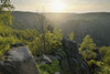Bode Gorge, Thale, Harz District, Saxony Anhalt, Germany Poster Print by Raimund Linke (19 x 12)