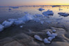 Coast and Iceberg, Ilulissat Icefjord, Ilulissat, Disko Bay, Greenland Poster Print by Raimund Linke (19 x 12)
