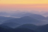 Sunrise over Mountains, Nothweiler, Pfalzerwald, Rhineland-Palatinate, Germany Poster Print by Raimund Linke (19 x 12)