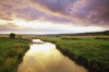 Qu'Appelle River at Dusk, Saskatchewan, Canada Poster Print by J. A. Kraulis (17 x 11)