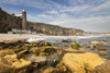 Harbour Beach; South Shields, Tyne And Wear, England Poster Print by John Short (19 x 12)