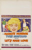 Let's Make Love Movie Poster Print (27 x 40) - Item # MOVCJ7228