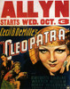 Cleopatra Movie Poster Print (11 x 17) - Item # MOVIE5152