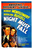 Night Must Fall Movie Poster Print (11 x 17) - Item # MOVAB33680