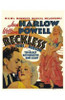 Reckless Movie Poster (11 x 17) - Item # MOV247578