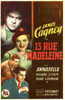 13 Rue Madeleine Movie Poster Print (11 x 17) - Item # MOVEB16440