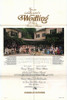 A Wedding Movie Poster Print (11 x 17) - Item # MOVCF2158