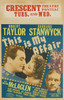 This is My Affair Movie Poster Print (11 x 17) - Item # MOVIJ4131