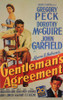 Gentleman's Agreement Movie Poster Print (11 x 17) - Item # MOVGF5155