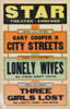 City Streets Movie Poster Print (11 x 17) - Item # MOVAB74150