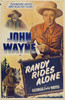 Randy Rides Alone Movie Poster Print (11 x 17) - Item # MOVAI6615