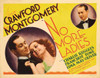 No More Ladies Movie Poster Print (11 x 17) - Item # MOVII4555