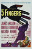 Five Fingers Movie Poster Print (11 x 17) - Item # MOVAJ8099