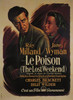 The Lost Weekend Movie Poster Print (11 x 17) - Item # MOVIF4155