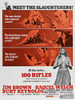 100 Rifles Movie Poster Print (11 x 17) - Item # MOVEJ7263