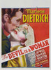 The Devil Is a Woman Movie Poster Print (11 x 17) - Item # MOVEB82404