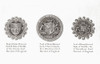 Family seals of three of the Howard family who became Earl Marshal of England.  John Howard, the first Duke of Norfolk; Henry Howard, Earl of Norwich; Henry Howard, Duke of Norfolk. Poster Print by Ken Welsh (17 x 11)