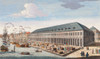 View of the Exchange and the Warehouses at St. Petersburg, Russia.  After an 18th century work by an unidentified artist. Poster Print by Ken Welsh (20 x 11)