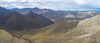 Panoramic aerial view of the Auston Pass along the Dempster Highway in Yukon, Canada; Dawson City, Yukon, Canada Poster Print by Robert Postma (25 x 11)