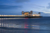 The Grand Pier at dusk at the English seaside town of Weston-super-Mare. Poster Print by Loop Images Ltd. (20 x 13)