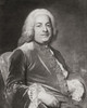 Antoine Gaspard Grimod de La Reyni�re, 1687 - 1754.  French financier.  After a work by French Rococo portraitist, Maurice Quentin de La Tour, (1704 - 1788).  From La Tour, published 1920. Poster Print by Ken Welsh (12 x 16)