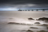 Clevedon Pier in the mouth of the River Severn. Poster Print by Loop Images Ltd. (20 x 13)