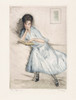 Woman reading.  After a work by Otto Goetze. Poster Print by Ken Welsh (13 x 17)