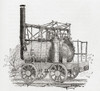 Puffing Billy, the world's oldest surviving steam locomotive, constructed in 1813�1814.  From Great Engineers, published c.1890 Poster Print by Ken Welsh (16 x 14)