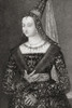 Margaret Stewart, Margaret of Scotland, Dauphine of France, 1424 � 1445.  Daughter of King James I of Scotland and Queen Joan Beaufort. Poster Print by Hilary Jane Morgan (11 x 17)