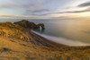 The view down over Durdle Door beach in Dorset. Poster Print by Loop Images Ltd. (20 x 13)