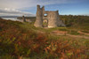 Autumnal view of the ruins of Pennard Castle. Poster Print by Loop Images Ltd. (18 x 12)