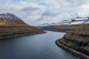 A view across Funningur on the Faroe Islands. Poster Print by Loop Images Ltd. (18 x 12)