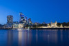 The Tower of London and city skyline at dusk in London. Poster Print by Loop Images Ltd. (20 x 13)